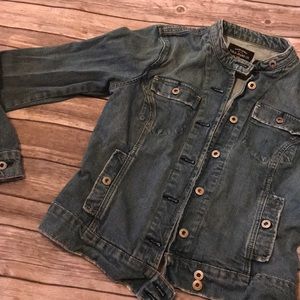 Amazing Ralph Lauren Polo moto jean jacket